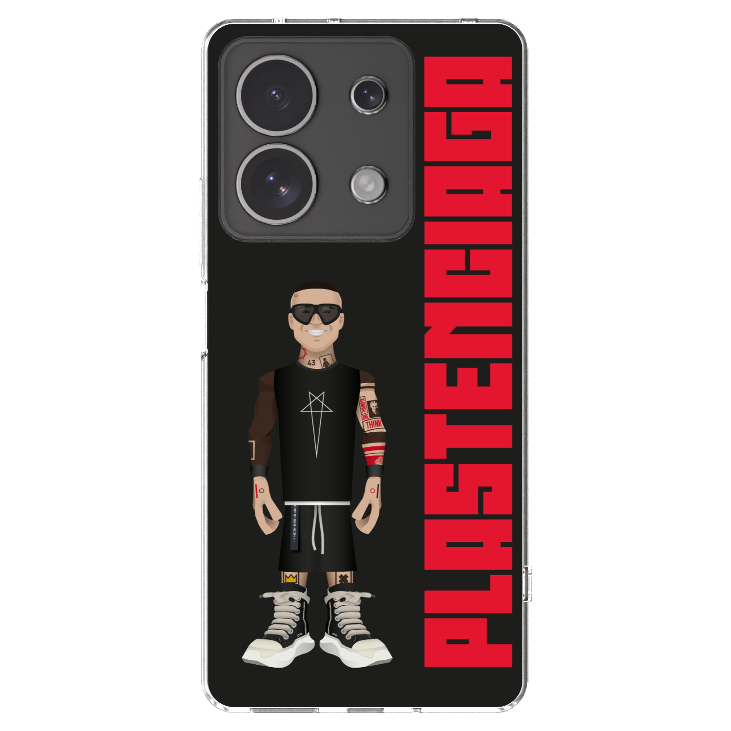Picasee silikónový prehľadný obal pre Xiaomi Redmi Note 13 4G - Tomáš Rajchl