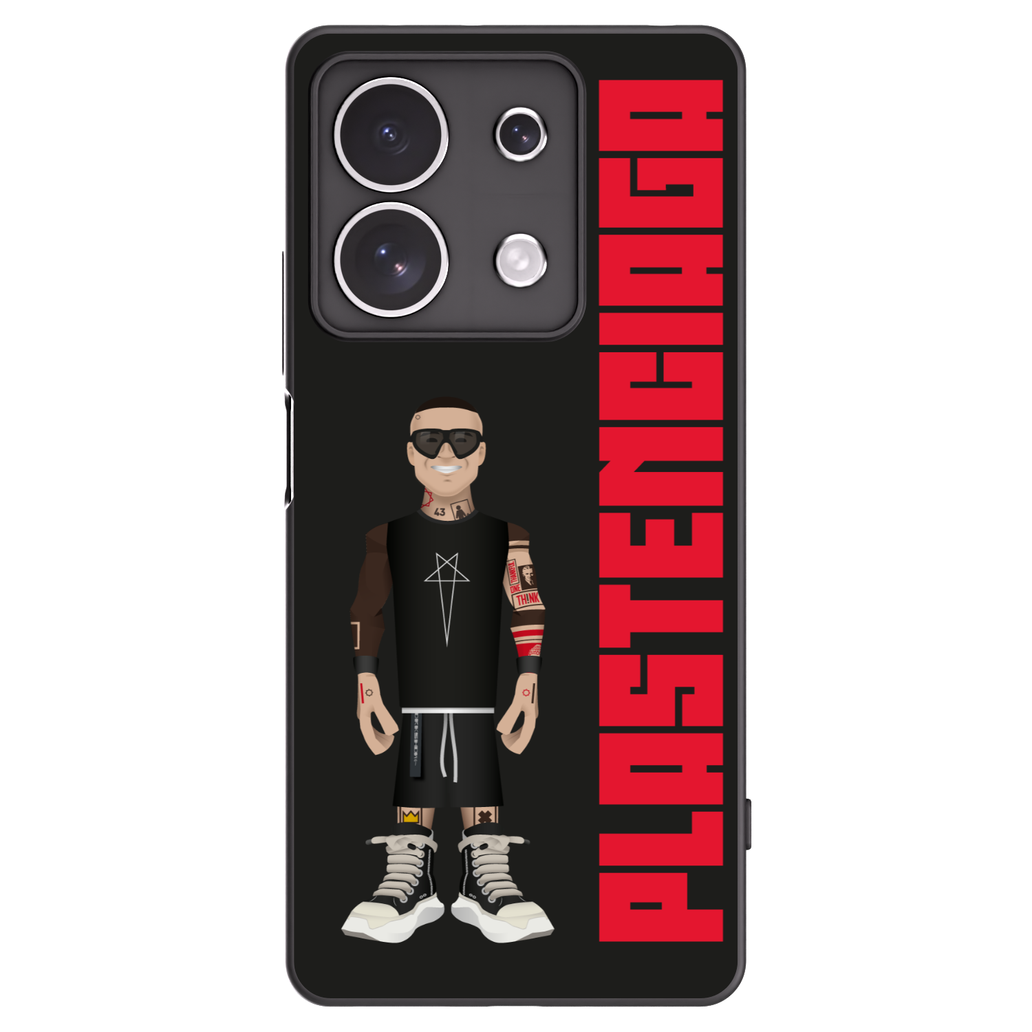 Picasee silikónový čierny obal pre Xiaomi Redmi Note 13 4G - Tomáš Rajchl