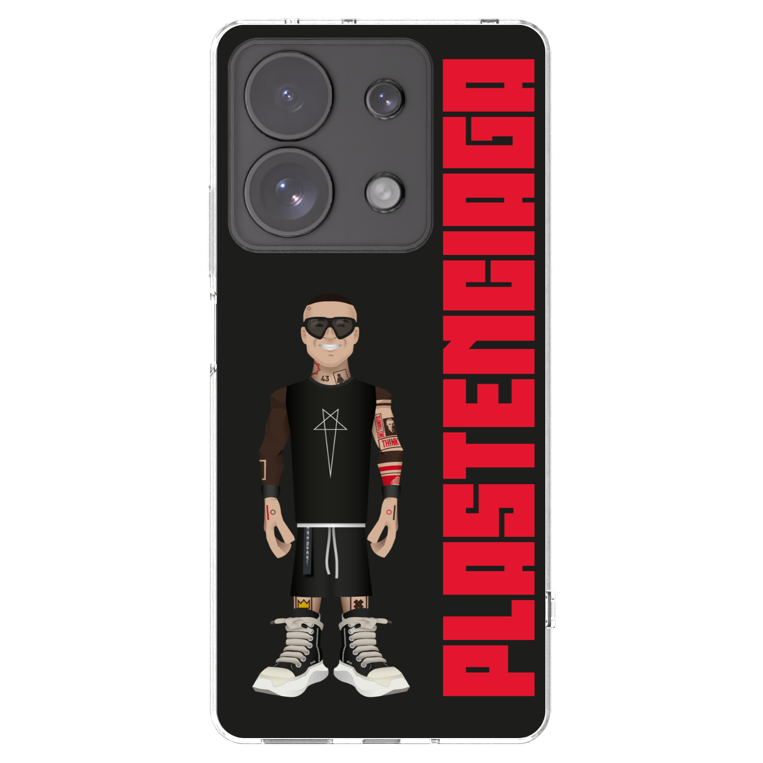 Silikónový prehľadný obal pre Xiaomi Redmi Note 13 Pro 4G - Tomáš Rajchl