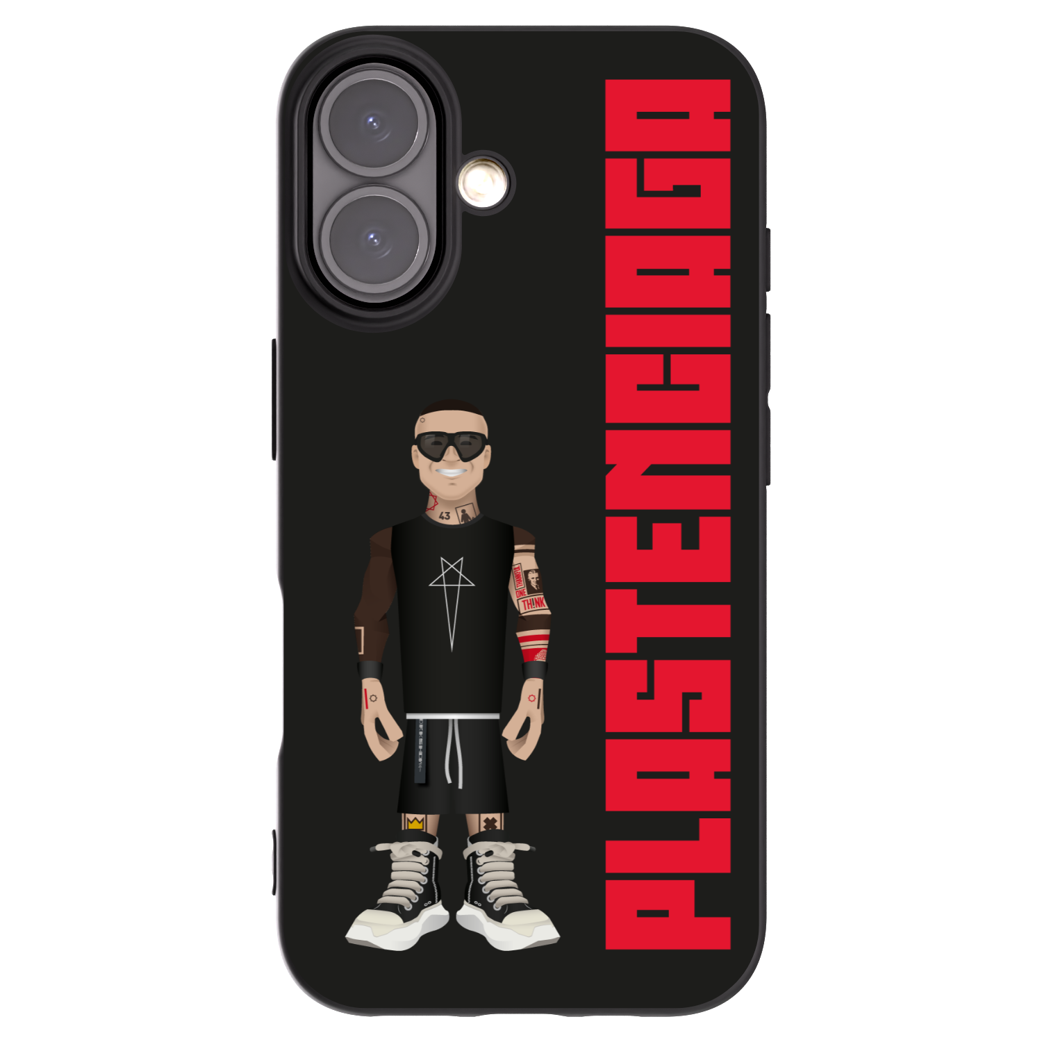 Picasee silikónový čierny obal pre Apple iPhone 16 - Tomáš Rajchl
