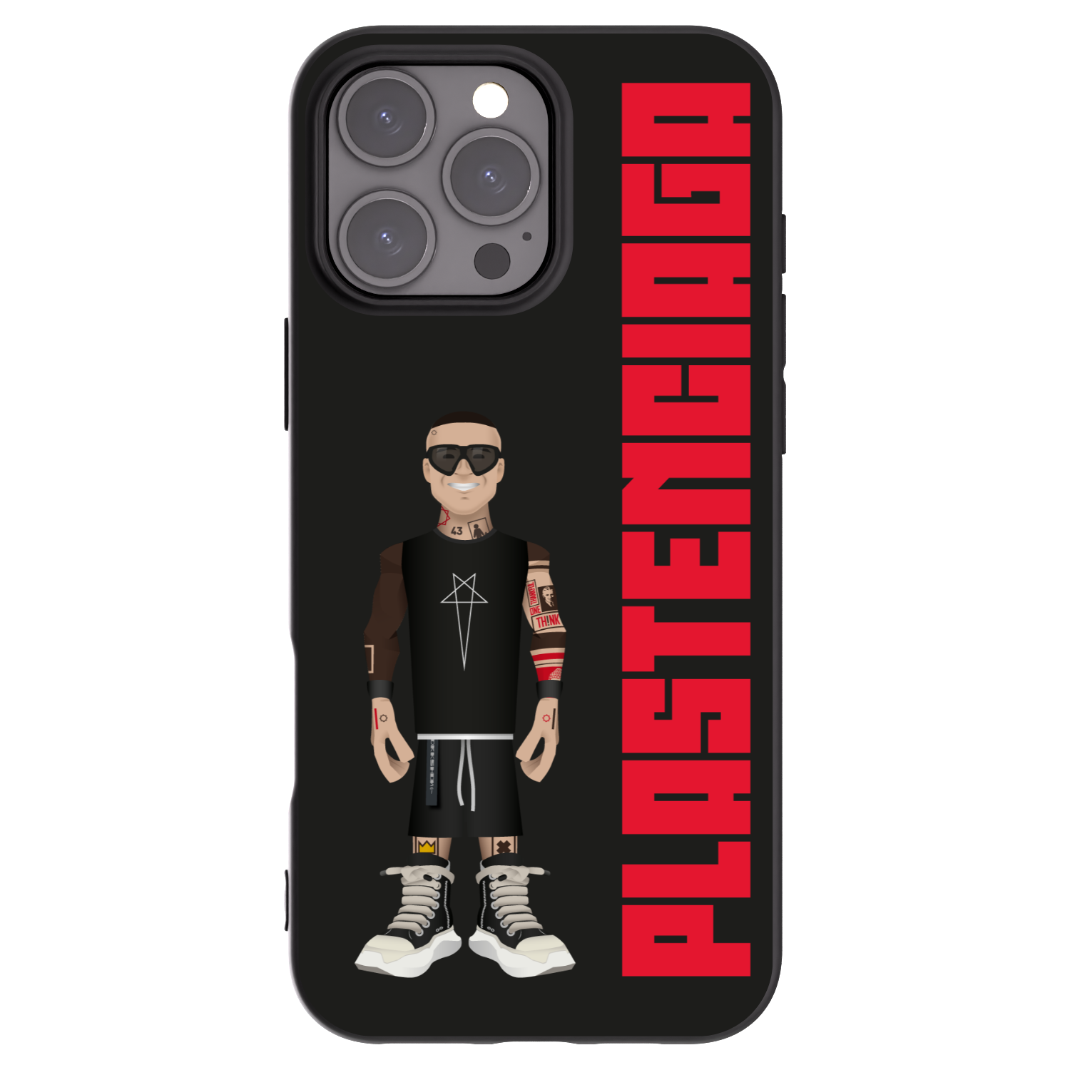 Silikónový čierny obal pre Apple iPhone 16 Pro Max - Tomáš Rajchl