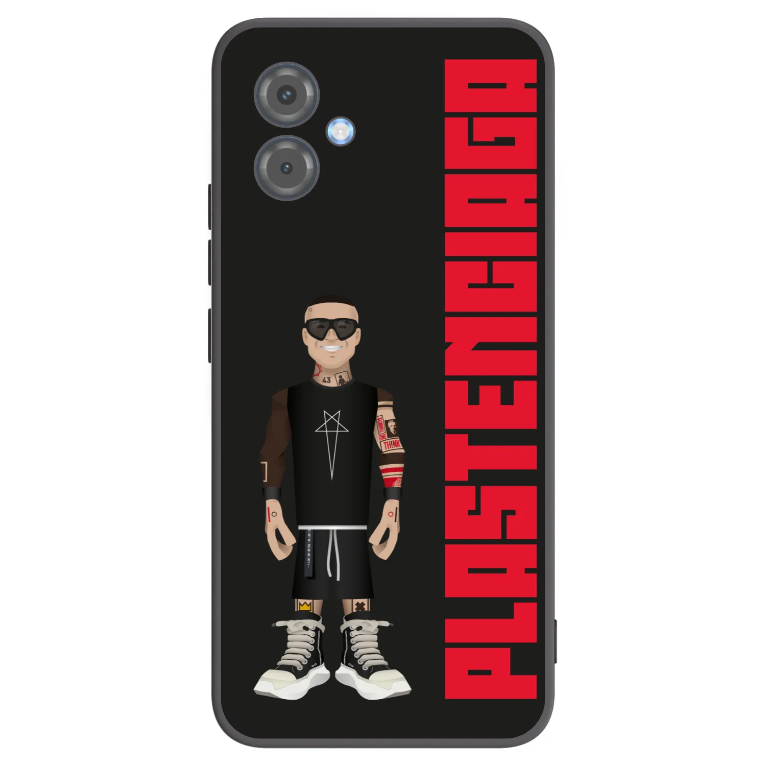 Picasee silikónový čierny obal pre Motorola Moto G14 - Tomáš Rajchl