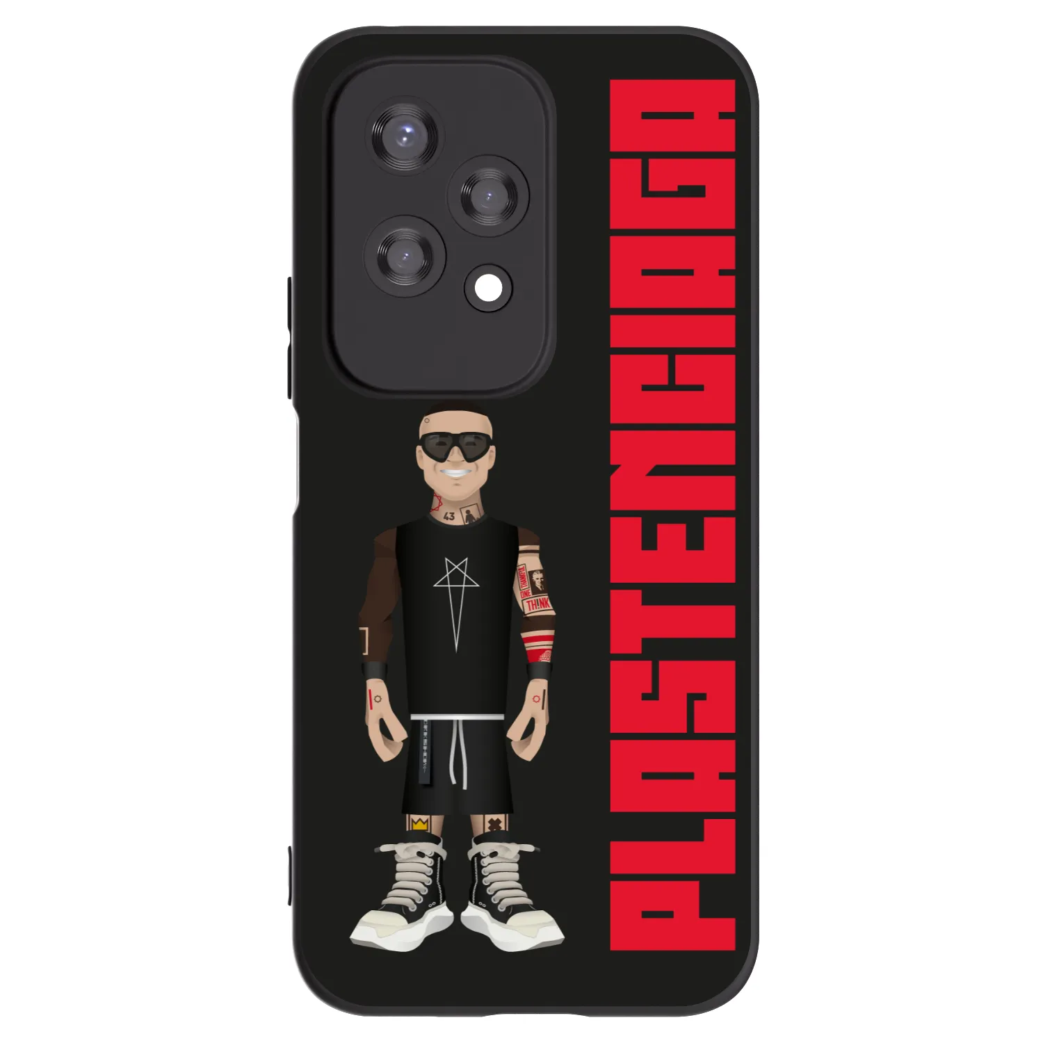 Silikónový čierny obal pre Honor 200 Lite - Tomáš Rajchl
