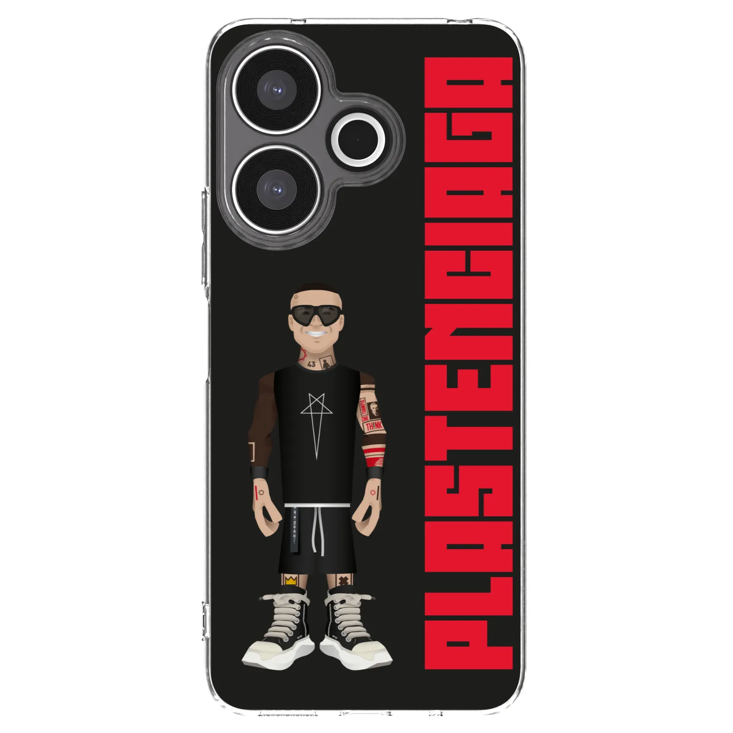Silikónový prehľadný obal pre Xiaomi Redmi 13 4G - Tomáš Rajchl