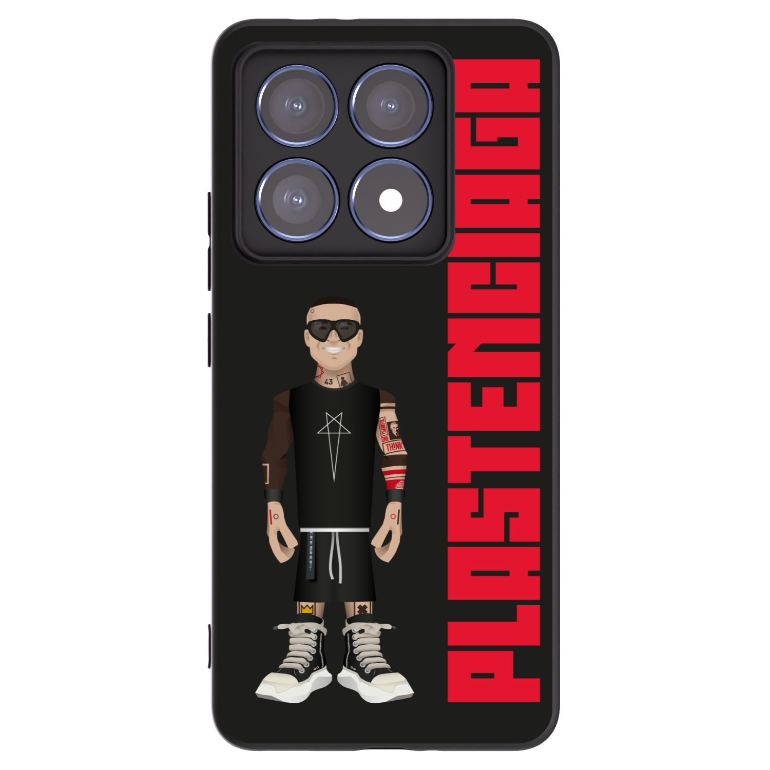 Picasee silikónový čierny obal pre Xiaomi 14T Pro - Tomáš Rajchl