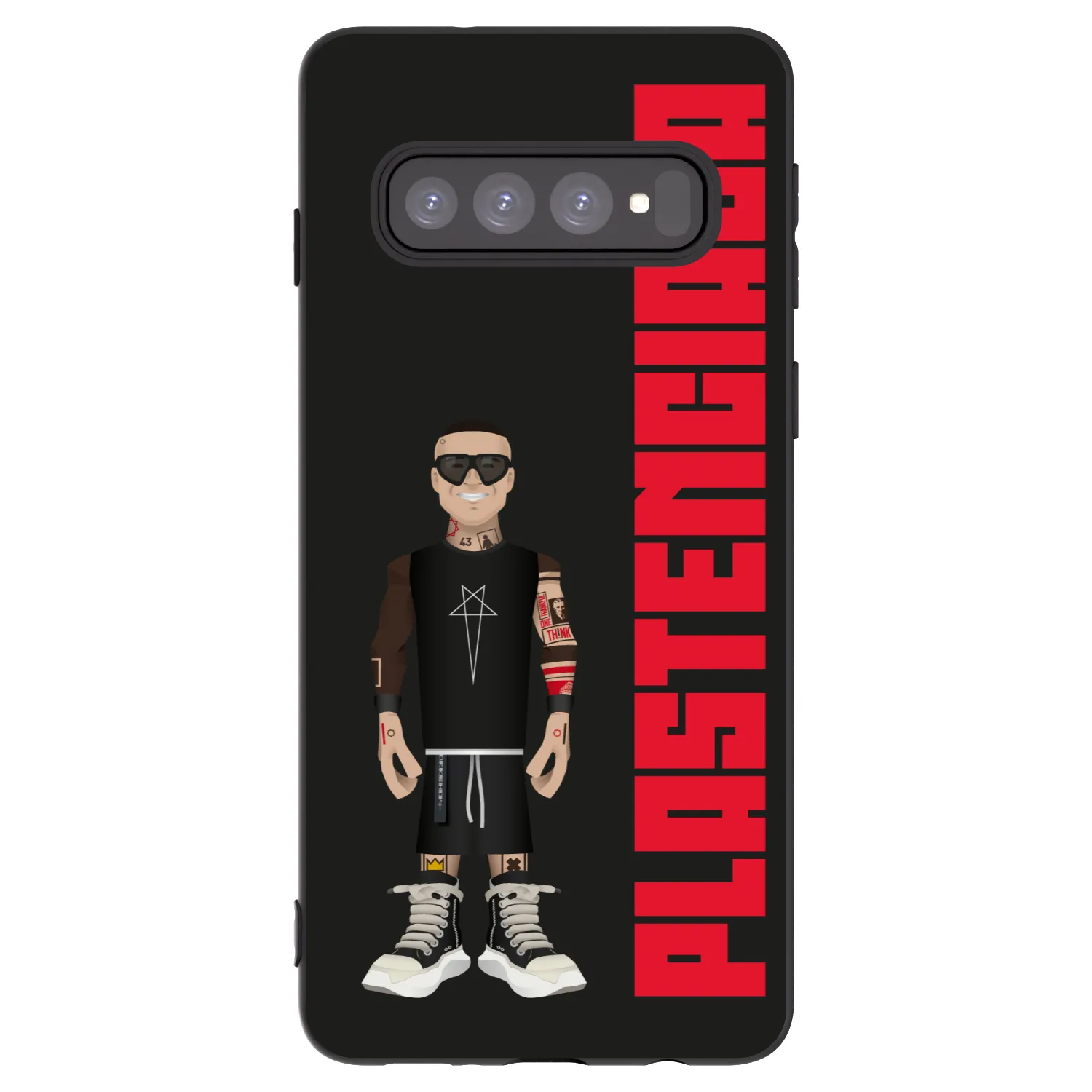 Picasee silikónový čierny obal pre Samsung Galaxy S10 G973 - Tomáš Rajchl