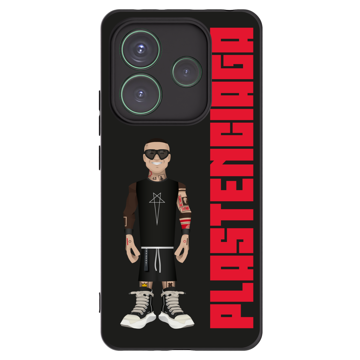Silikónový čierny obal pre Xiaomi Redmi Note 14 5G - Tomáš Rajchl