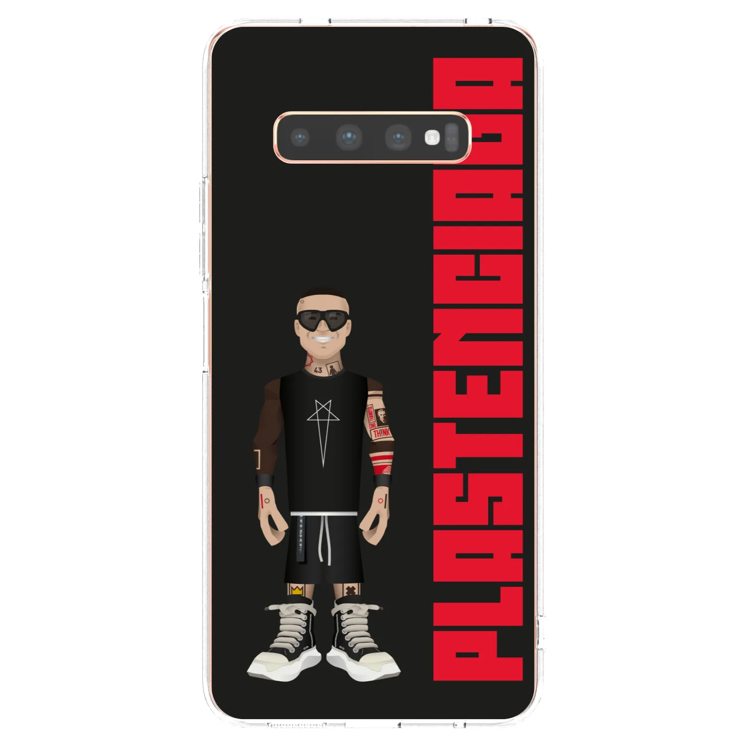 Picasee silikónový prehľadný obal pre Samsung Galaxy S10 Plus G975 - Tomáš Rajchl