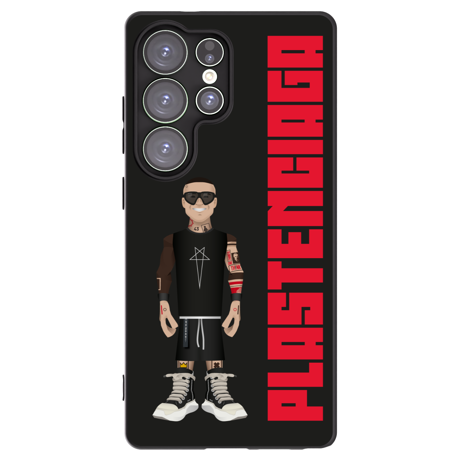 Picasee silikónový čierny obal pre Samsung Galaxy S25 Ultra 5G - Tomáš Rajchl