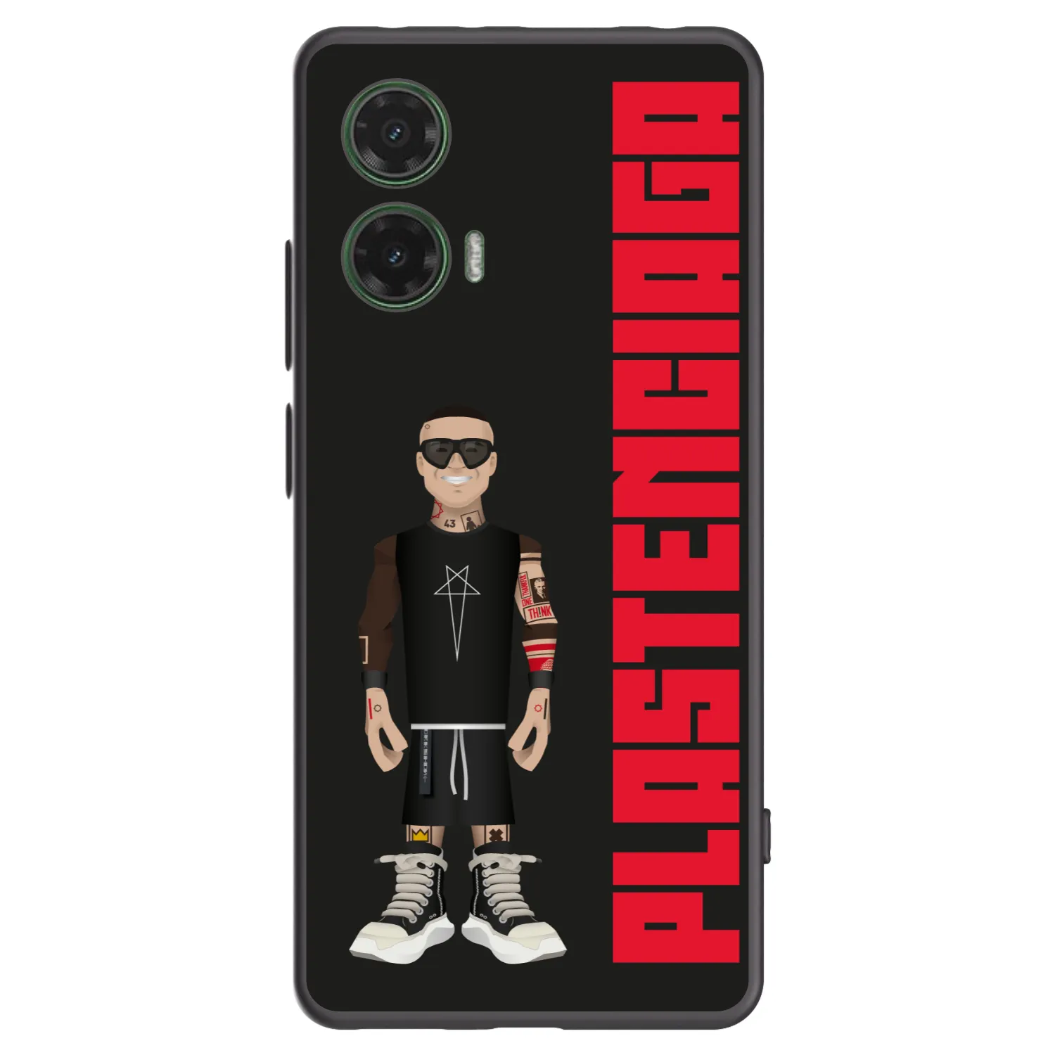 Picasee silikónový čierny obal pre Motorola Moto G35 5G - Tomáš Rajchl