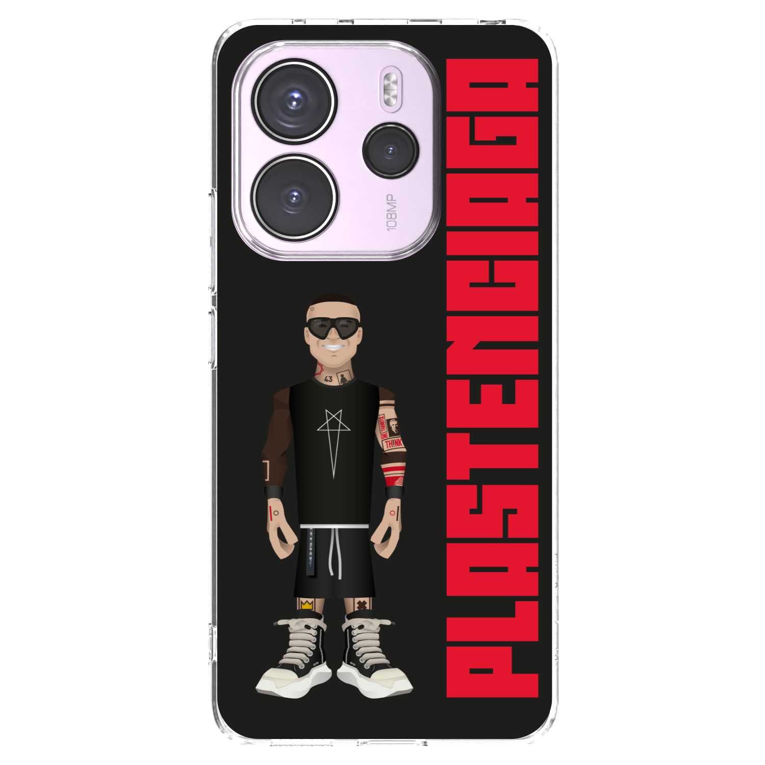 Picasee silikónový prehľadný obal pre Xiaomi Redmi Note 14 4G - Tomáš Rajchl