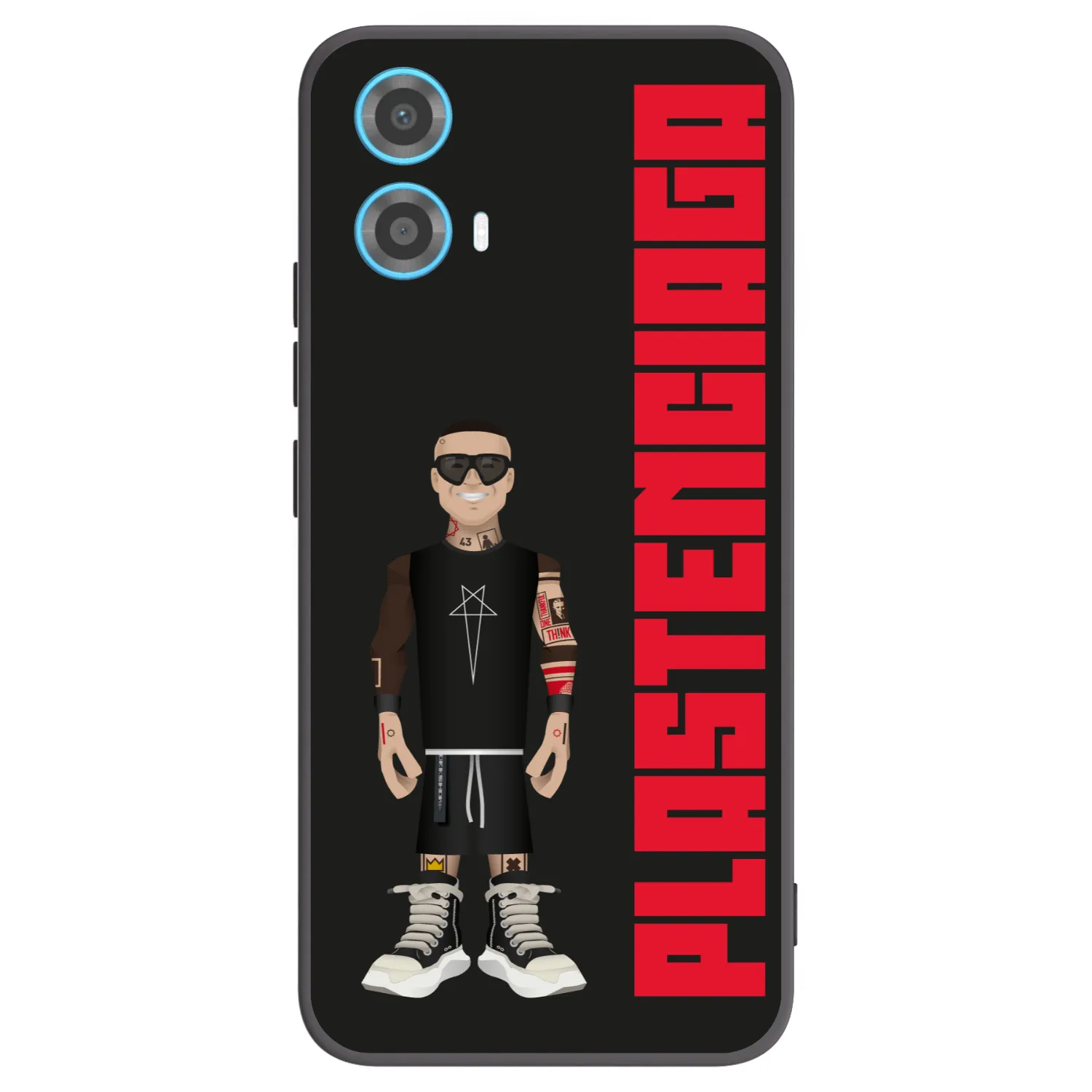 Picasee silikónový čierny obal pre Motorola Moto G34 5G - Tomáš Rajchl