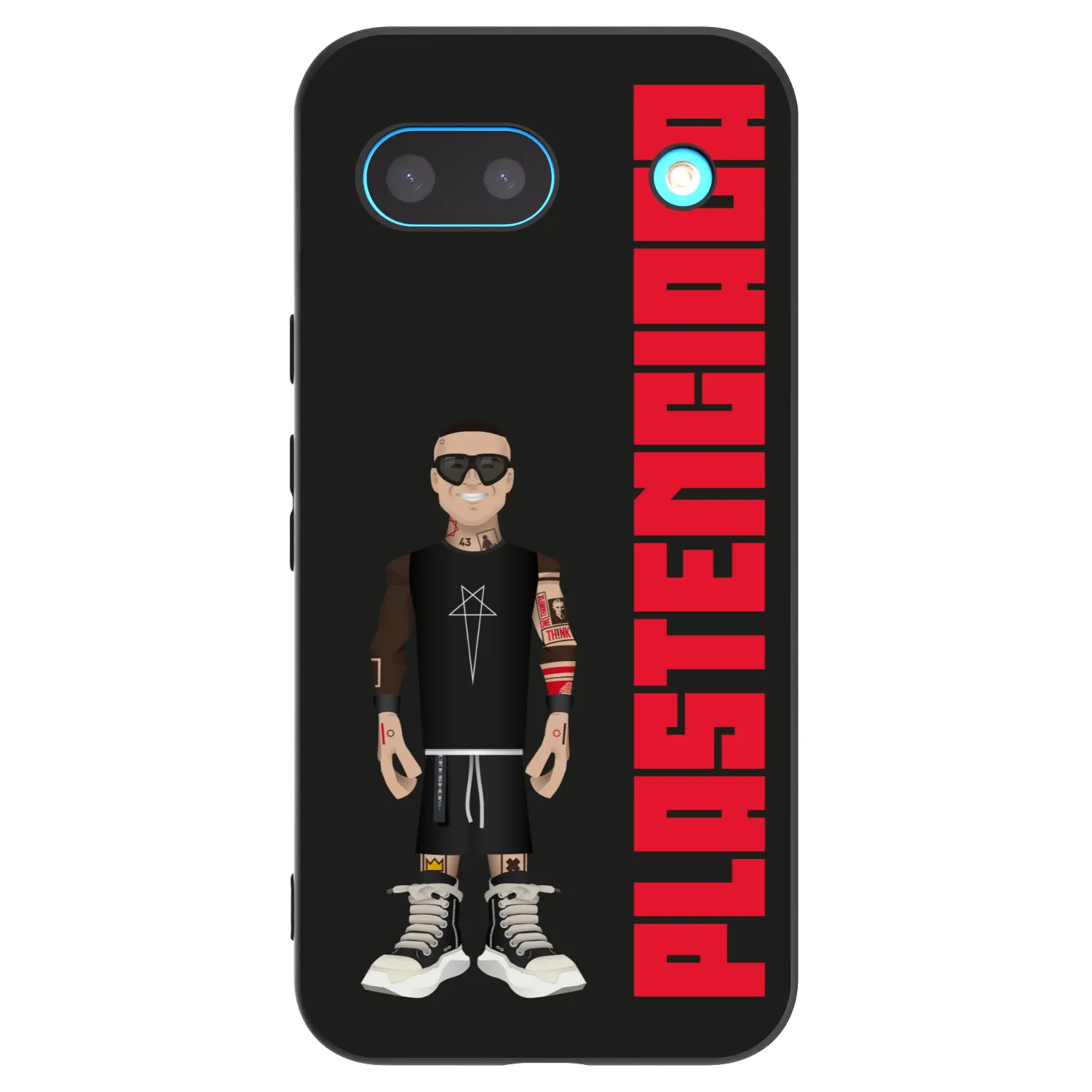 Picasee silikónový čierny obal pre Google Pixel 8a - Tomáš Rajchl