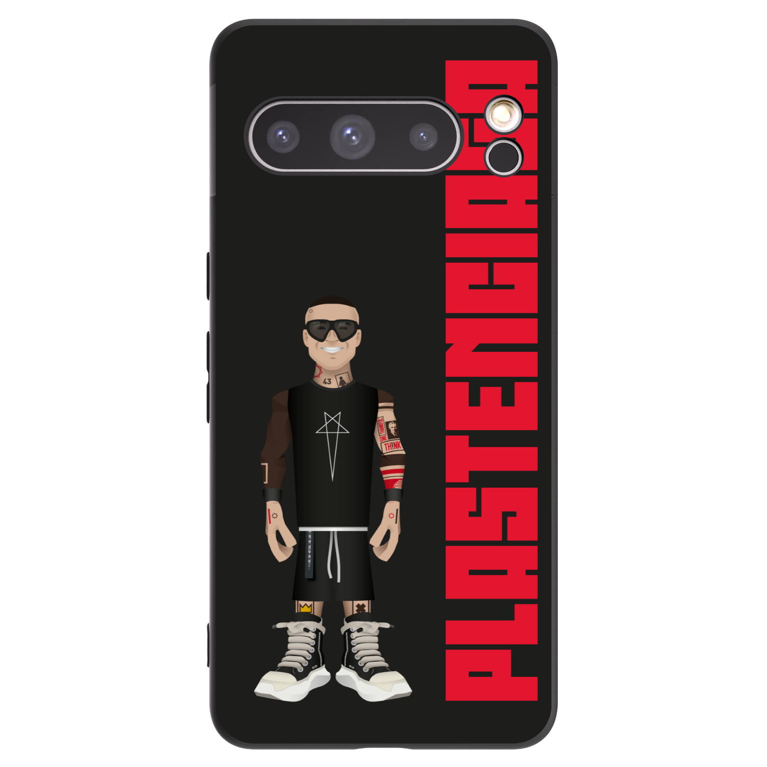 Picasee silikónový čierny obal pre Google Pixel 8 Pro - Tomáš Rajchl