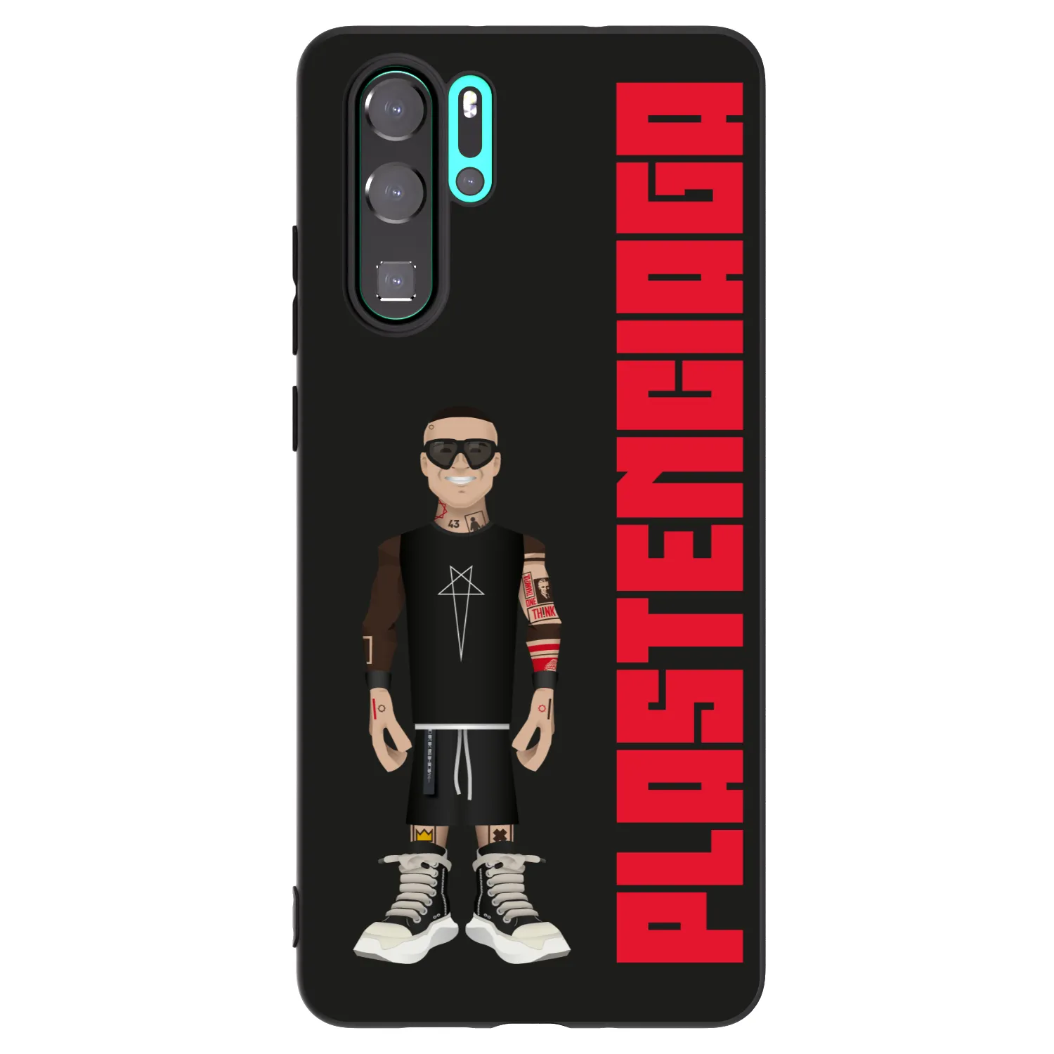 Picasee silikónový čierny obal pre Huawei P30 Pro - Tomáš Rajchl