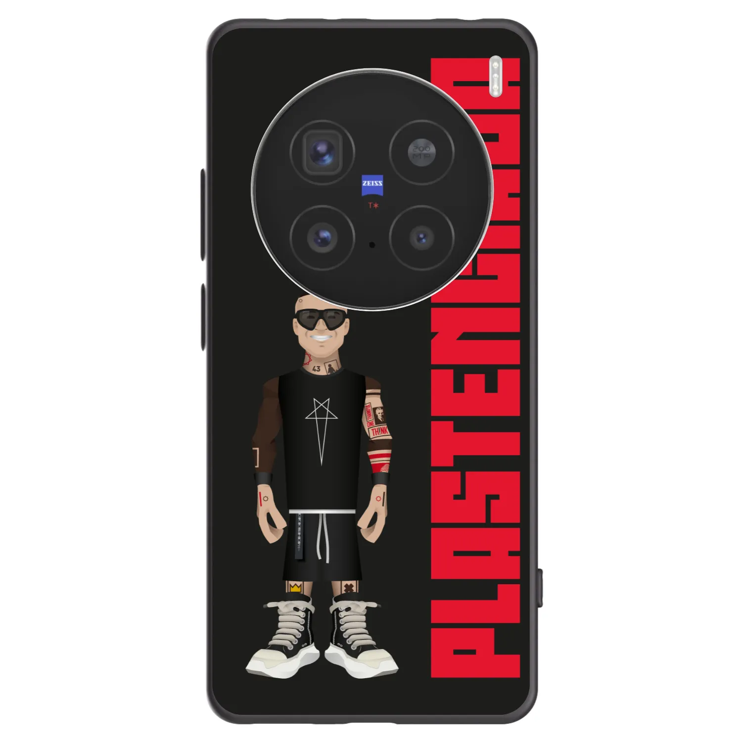 Picasee silikónový čierny obal pre Vivo X200 Pro - Tomáš Rajchl