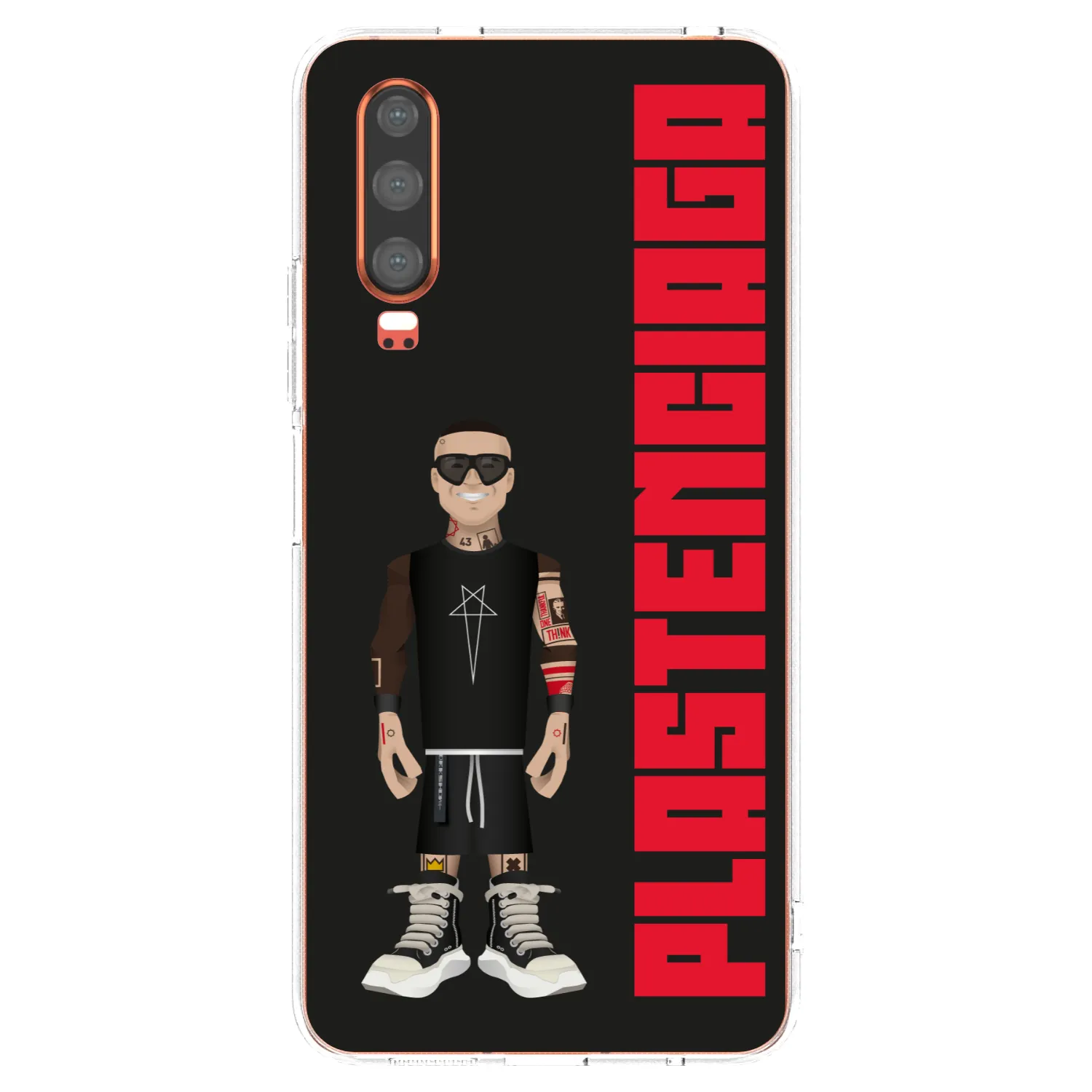 Picasee silikónový prehľadný obal pre Huawei P30 - Tomáš Rajchl