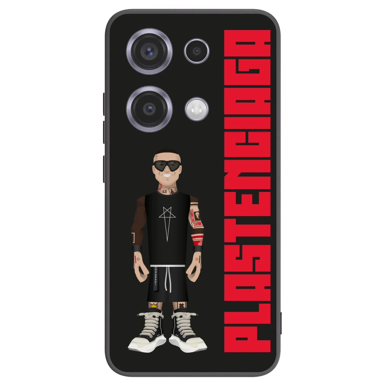 Picasee silikónový čierny obal pre Xiaomi Redmi Note 14S - Tomáš Rajchl