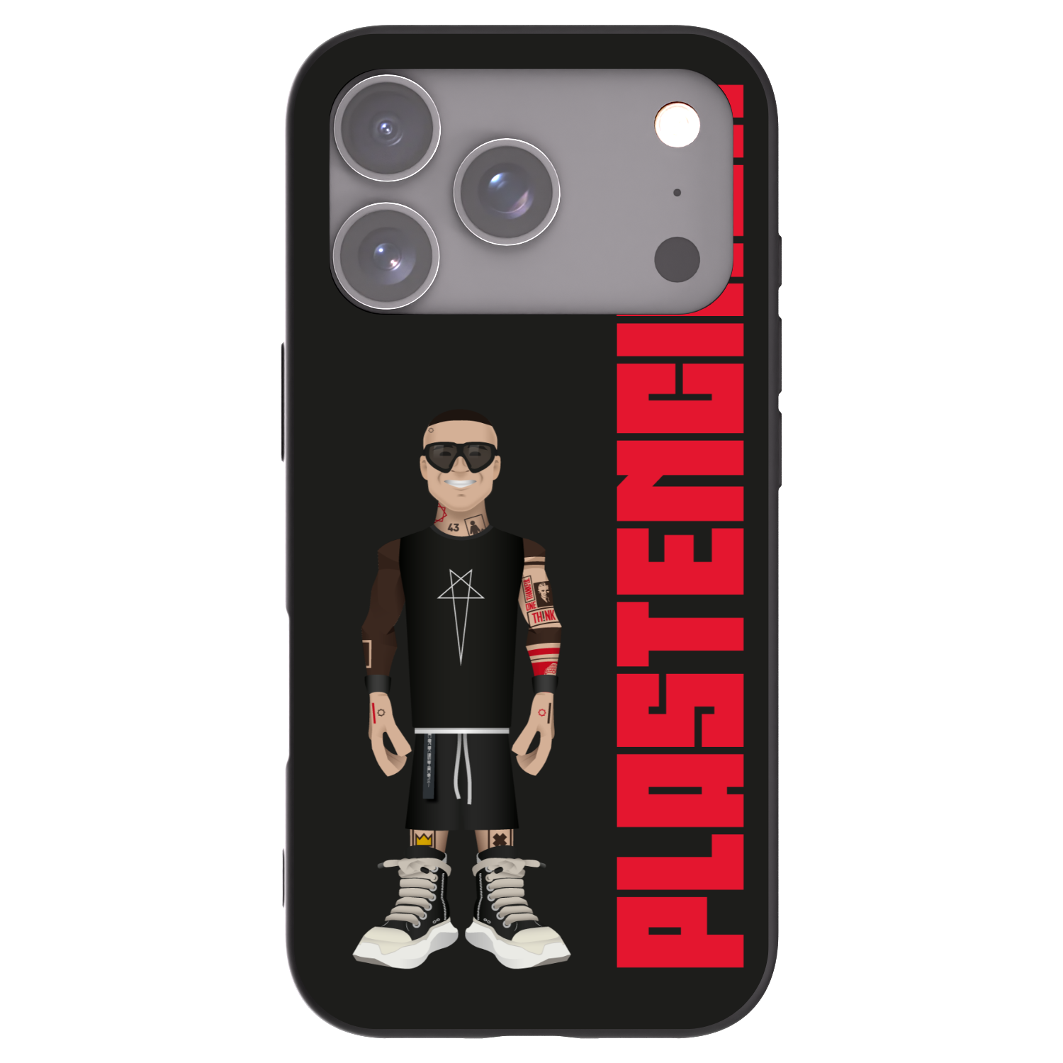 Picasee silikónový čierny obal pre Apple iPhone 17 Pro - Tomáš Rajchl