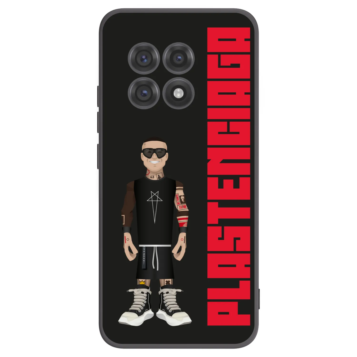 Picasee silikónový čierny obal pre OnePlus 13R 5G - Tomáš Rajchl