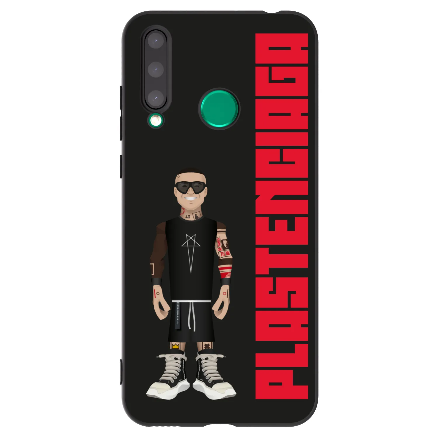 Picasee silikónový čierny obal pre Honor 20 Lite - Tomáš Rajchl