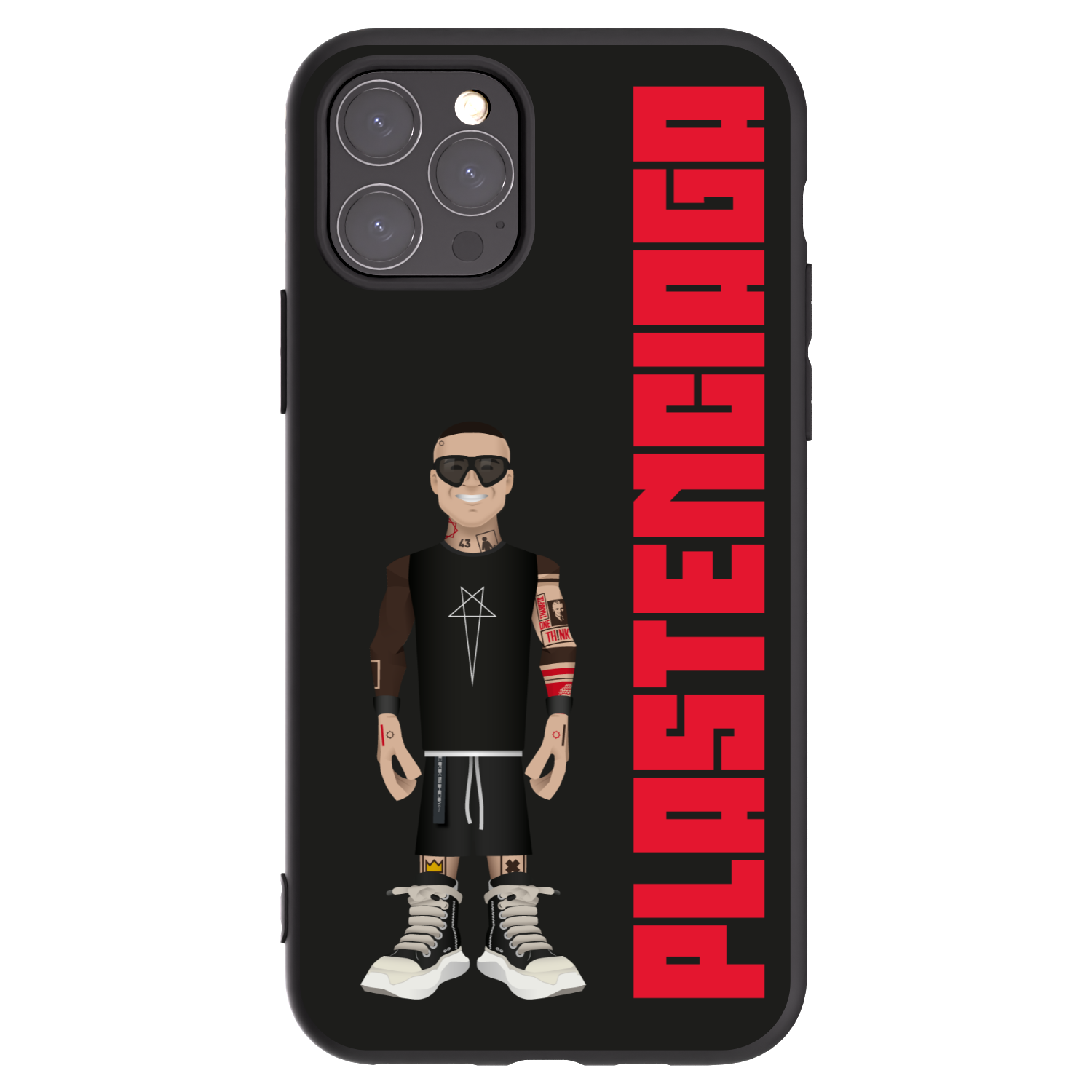 Picasee silikónový čierny obal pre Apple iPhone 11 Pro - Tomáš Rajchl