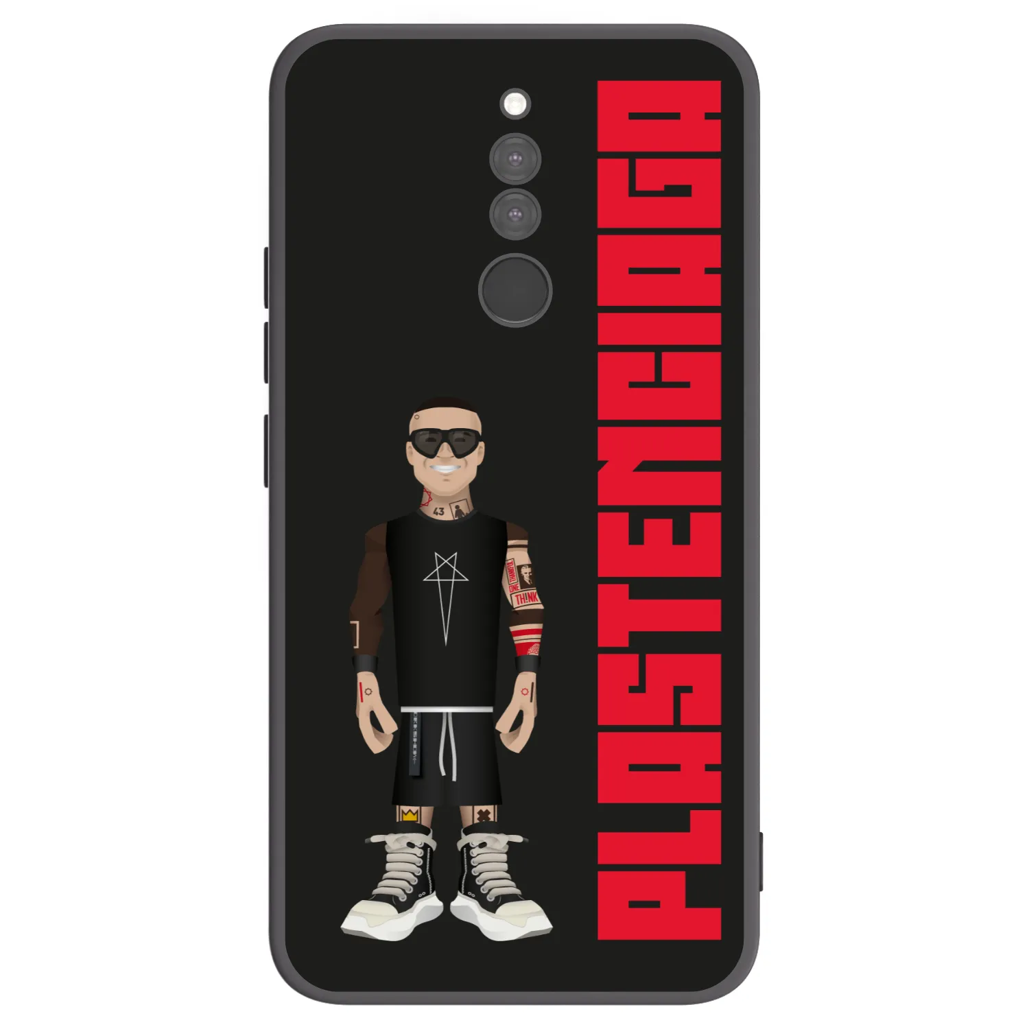 Picasee silikónový čierny obal pre Xiaomi Redmi 8 - Tomáš Rajchl