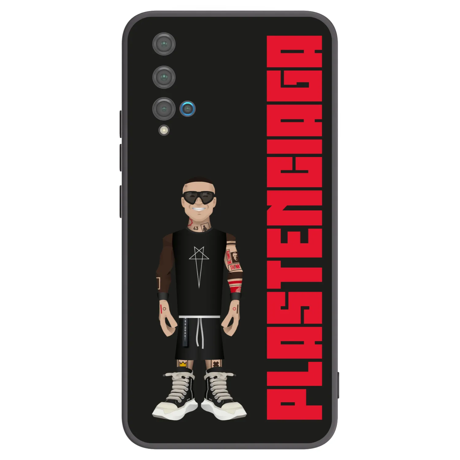 Picasee silikónový čierny obal pre Huawei Nova 5T - Tomáš Rajchl