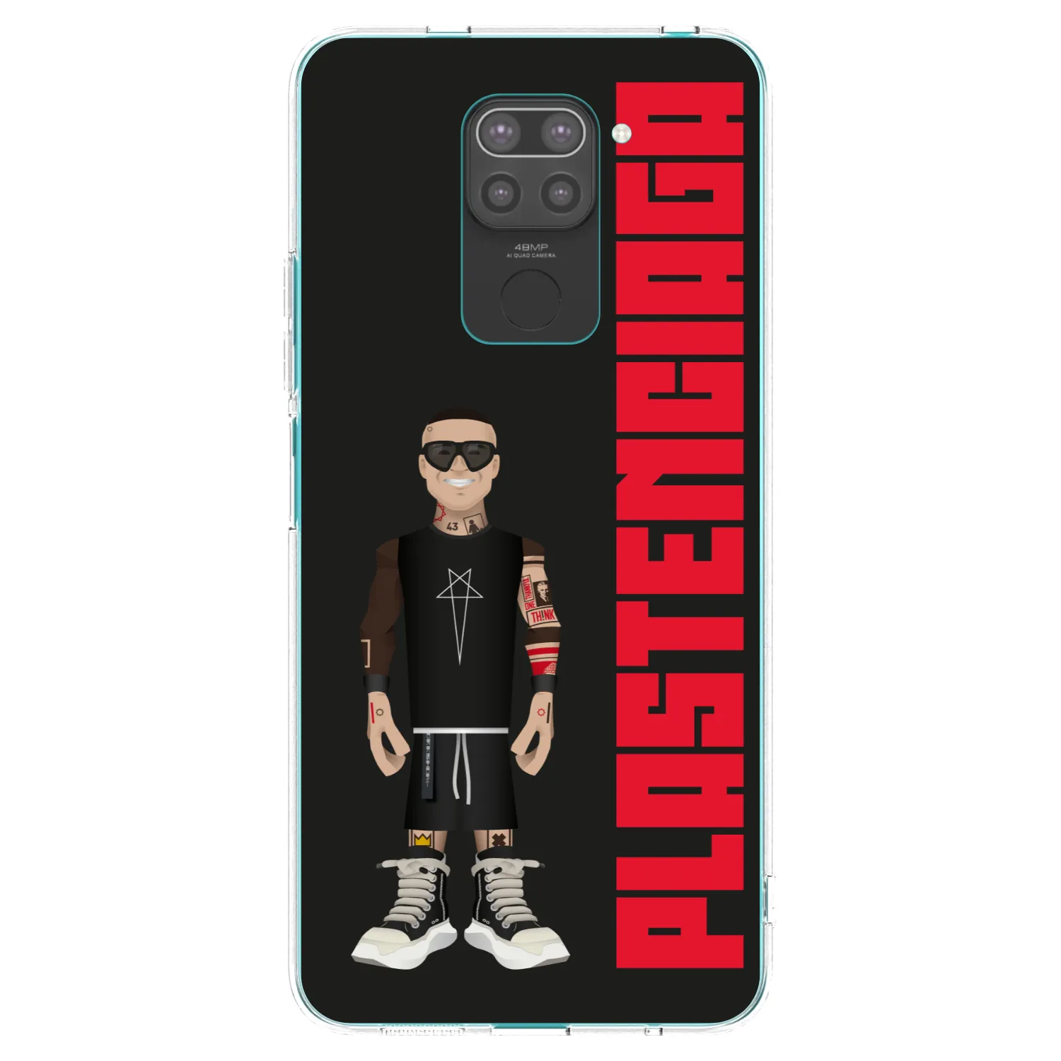 Picasee silikónový čierny obal pre Xiaomi Redmi Note 9 - Tomáš Rajchl