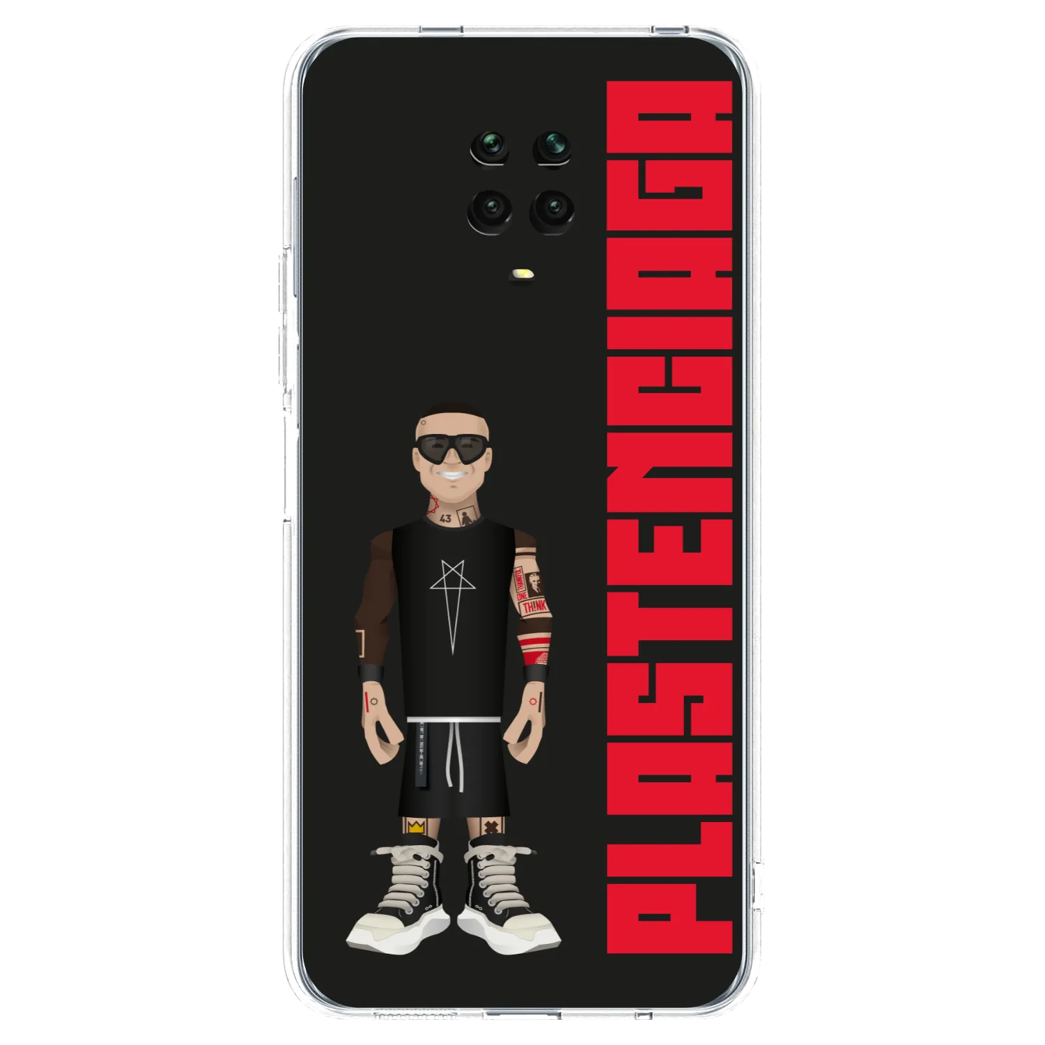 Picasee silikónový prehľadný obal pre Xiaomi Redmi Note 9S - Tomáš Rajchl