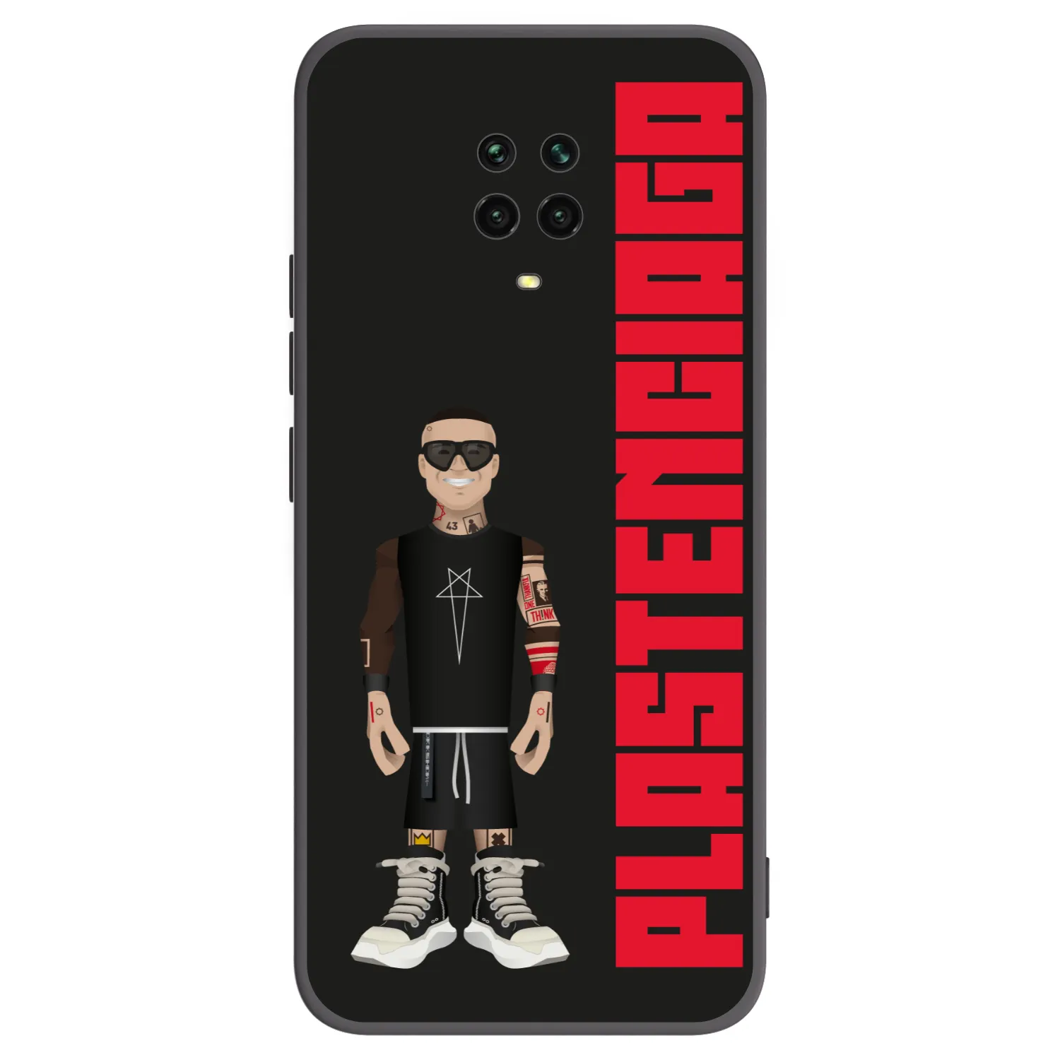 Picasee silikónový čierny obal pre Xiaomi Redmi Note 9S - Tomáš Rajchl