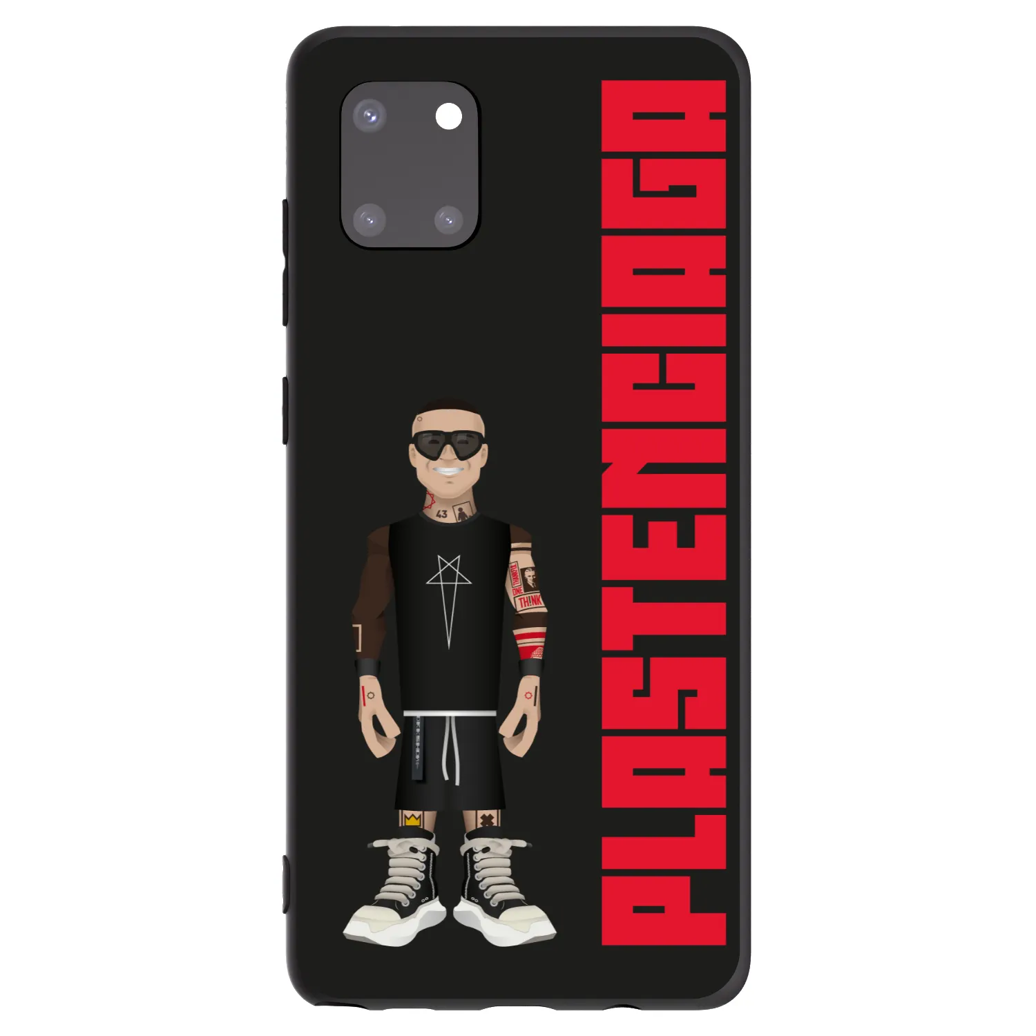 Picasee silikónový čierny obal pre Samsung Galaxy Note 10 Lite N770F - Tomáš Rajchl