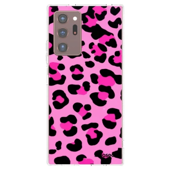 Picasee silikónový prehľadný obal pre Samsung Galaxy Note 20 Ultra - Pink Tiger