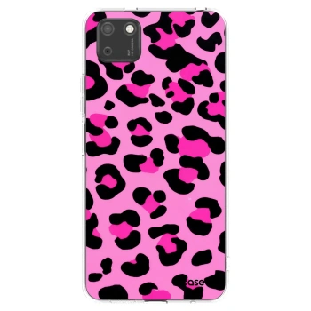 Picasee silikónový prehľadný obal pre Huawei Y5P - Pink Tiger