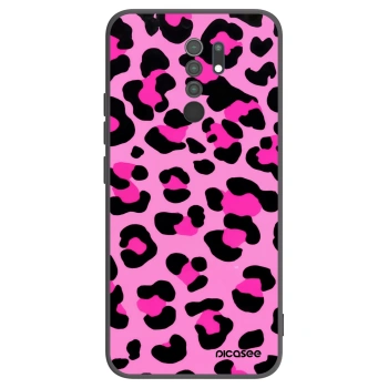 Picasee silikónový čierny obal pre Xiaomi Redmi 9 - Pink Tiger