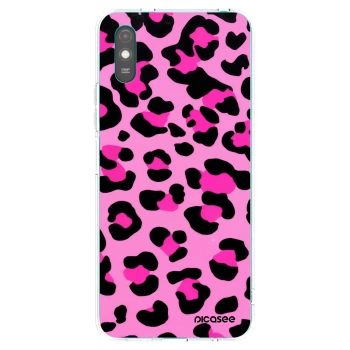 Picasee silikónový prehľadný obal pre Xiaomi Redmi 9A - Pink Tiger