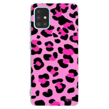 Picasee silikónový prehľadný obal pre Samsung Galaxy M31s - Pink Tiger