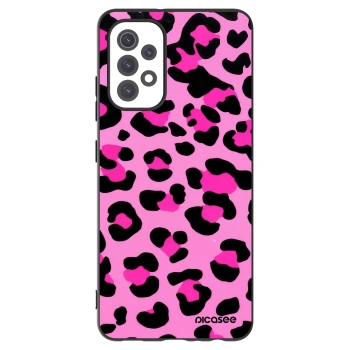 Picasee silikónový čierny obal pre Samsung Galaxy A32 5G A326B - Pink Tiger