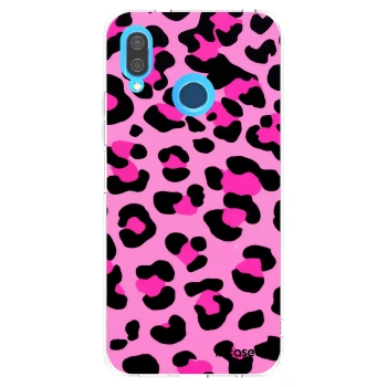 Picasee silikónový prehľadný obal pre Huawei P20 Lite - Pink Tiger