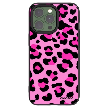 Picasee silikónový čierny obal pre Apple iPhone 13 Pro - Pink Tiger