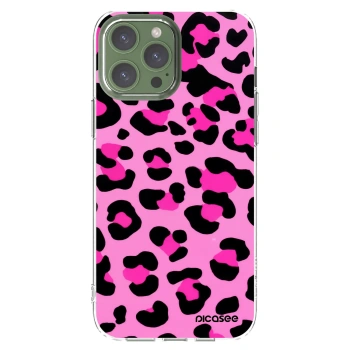 Picasee silikónový prehľadný obal pre Apple iPhone 13 Pro Max - Pink Tiger