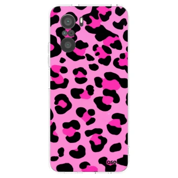 Picasee silikónový prehľadný obal pre Xiaomi Poco F3 - Pink Tiger