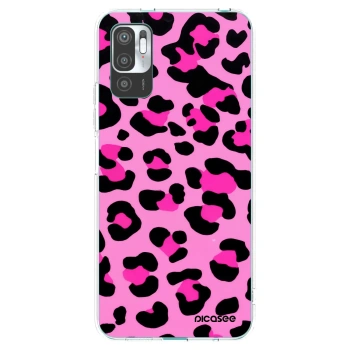 Picasee silikónový prehľadný obal pre Xiaomi Redmi Note 10 5G - Pink Tiger