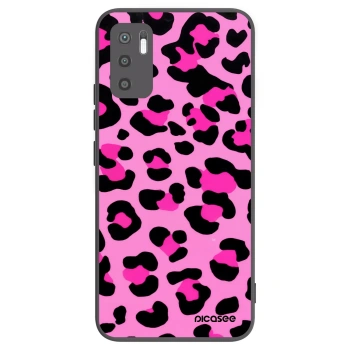 Picasee silikónový čierny obal pre Xiaomi Redmi Note 10 5G - Pink Tiger