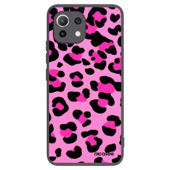 Picasee silikónový čierny obal pre Xiaomi 11 Lite 5G NE - Pink Tiger