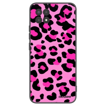 Picasee silikónový čierny obal pre Realme 8i - Pink Tiger