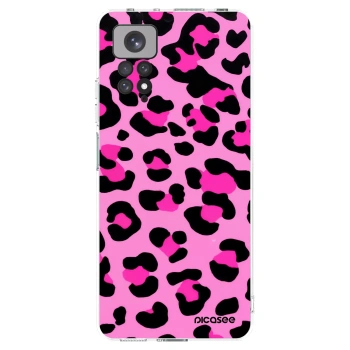 Picasee silikónový prehľadný obal pre Xiaomi Redmi Note 11 - Pink Tiger