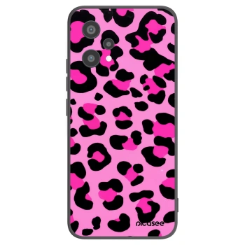 Picasee silikónový čierny obal pre Realme 9 Pro 5G - Pink Tiger