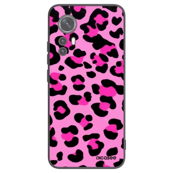 Picasee silikónový čierny obal pre Xiaomi 12 - Pink Tiger