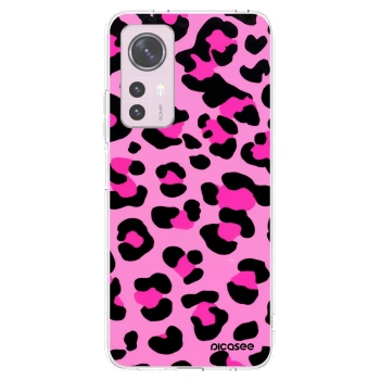 Picasee silikónový prehľadný obal pre Xiaomi 12 - Pink Tiger